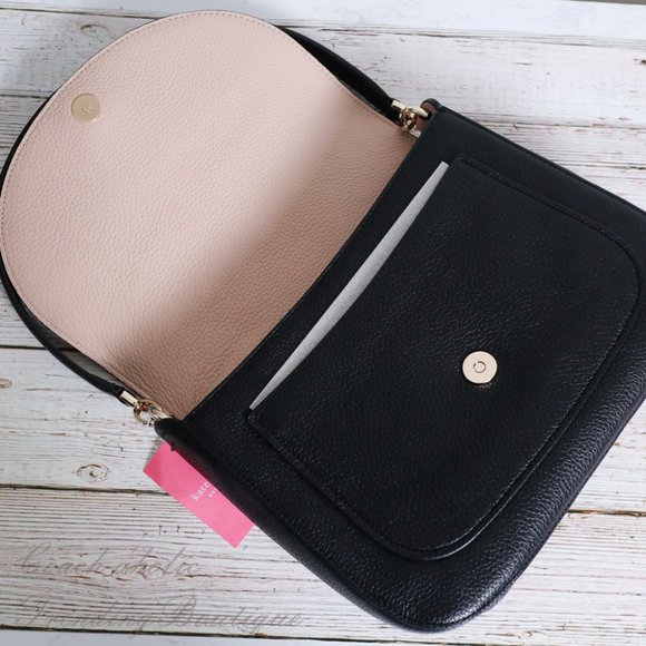 NWT Kate Spade Kailee Leather Flap Shoulder Bag - Picture 9 of 11